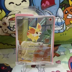 Pokemon Fennekin Chaos Rising ETB MEP 080 Promo Holo English SEALED - Image 3