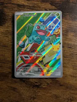 2026 POKEMON 🌿 30TH ANNIV. #037 BULBASAUR FIRST PARTNER ILLUS COLL PROMO HOLO ✨ - Image 2