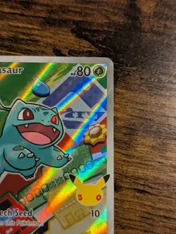 2026 POKEMON 🌿 30TH ANNIV. #037 BULBASAUR FIRST PARTNER ILLUS COLL PROMO HOLO ✨ - Image 4
