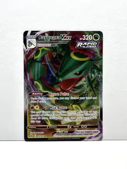 Pokemon TCG Rayquaza VMAX 102/159 SWSH: Crown Zenith Ultra Rare Holo NM - Image 1