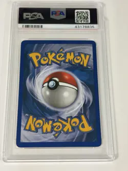 Pokemon Kingdra Aquapolis Crystal Holo Secret Rare #148 PSA 9 *Chipped Slab* - Image 2