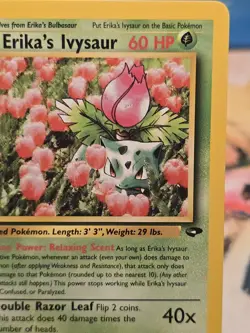 Erika's Ivysaur 41/132 Gym Challenge Pokemon TCG - Image 4