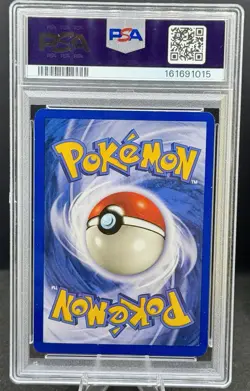 Hitmonchan Holo 7/102 Base Set 1999-2000 Game Pokemon PSA 7 - Image 2