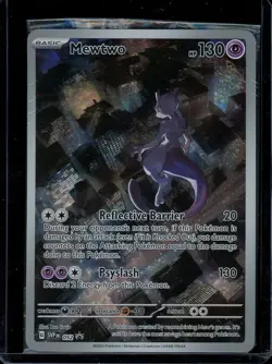 Mewtwo Pokemon 2023 Scalet & Violet Black Star Promo #052 Sealed - Image 1