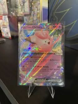 Pokemon Lillie’s Clefairy EX 076/217 Ascended Heroes Double Rare NM - Image 1