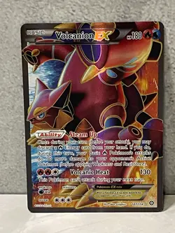 Pokemon Steam Siege Volcanion EX 107/114 - Image 1