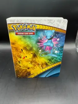 POKEMON MINI BINDER PORTFOLIO MEW PIKACHU MEWTWO RAYQUAZA - Image 1