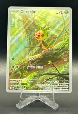 CHESPIN Pokemon TCG Chaos Rising 087/086 - Image 1
