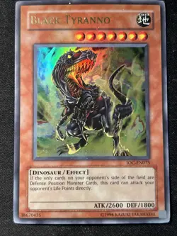 Black Tyranno - IOC-075 - Ultra Rare NM Unlimited Yugioh - Image 1