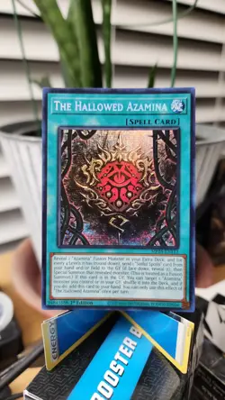 The Hallowed Azamina MP25-EN112 Prismatic Secret Rare 1st Edition NM - Image 1