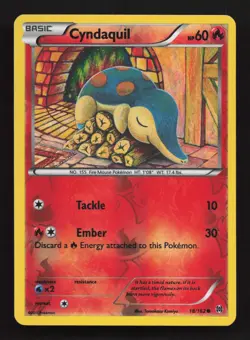Cyndaquil 18/162 - Reverse Holo -XY Breakthrough - Pokemon TCG NM - Image 1