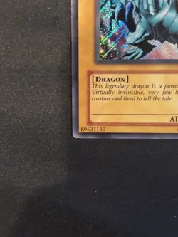 Blue-Eyes White Dragon BPT-009 Secret Rare Foil Unlimited Edition - Image 2