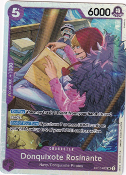 Donquixote Rosinante OP10-072 - SR- One Piece TCG - Royal Blood Foil NM/M - Image 1