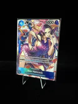 One Piece OP01-078 Boa Hancock Alternate Romance Dawn Alt Art Card NM - Image 3