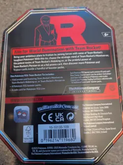 Pokemon TCG Team Rocket’s Nidoking EX Tin - Brand New & Sealed - Image 2