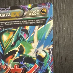 Pokemon TCG M Rayquaza EX Roaring Skies Full Art Holo 61/108 230 HP 2015 DMG - Image 3