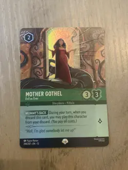 Mother Gothel Evil as Ever 214/207 - Disney Lorcana Attack Of The Vine - Epic - Image 1