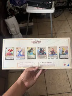 Disney Lorcana Curator's Collection Heroines Kit 6 Foil Cards Ariel English - Image 2