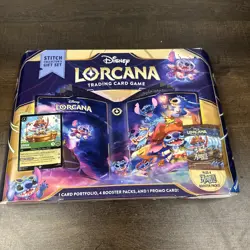 Lorcana Azurite Sea Stitch Collector's Gift Set Disney NEW - Some Box Damage CL - Image 1