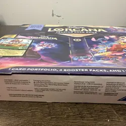 Lorcana Azurite Sea Stitch Collector's Gift Set Disney NEW - Some Box Damage CL - Image 3