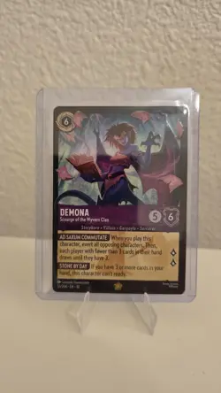 Demona Scourge of the Wyvern Clan Disney Lorcana 55/204 Legendary Set 10 - Image 1