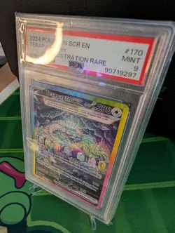 Terapagos EX 170/142 SIR Stellar Crown PSA 9 Pokemon TCG - Image 2