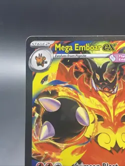 Mega Emboar ex 273/217 - Special Illustration Rare Ascended Heroes - Pokemon NM - Image 3