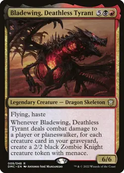 MTG Bladewing, Deathless Tyrant ** Dominaria United Commander ** English - Image 1