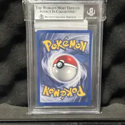 Pokemon Ninetales Holo Black Flame Error (12/102) - BGS 8.5 - 1999 Base Set - Image 2