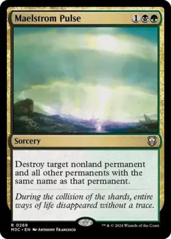 Maelstrom Pulse (Ripple Foil) -Foil Near Mint MTG Commander: Modern Horizons 3 - Image 1