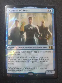 Council of Reeds (Surge Foil) Commander: Marvel Super Heroes Foil - Image 1