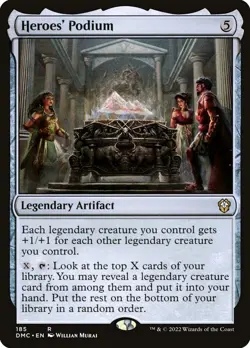 MTG Heroes' Podium ** Dominaria United Commander ** English - Image 1