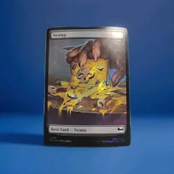Swamp #312 (Surge Foil) - MTG Teenage Mutant Ninja Turtles - Image 1