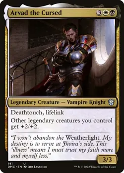 MTG Arvad the Cursed ** Dominaria United Commander ** English - Image 1