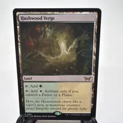 Wizards of the Coast Hushwood Verge Rare Land 261 Duskmourn 2024 English - Image 1