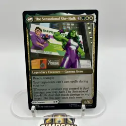 Jennifer Walters - FOIL - Marvel MSH - MTG Mythic Flip - Image 3