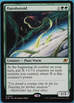 Ouroboroid Edge of Eternities PLD Green Mythic Rare CARD (522517) ABUGames - Image 1