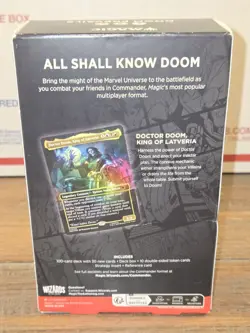 New & Sealed! Marvel Super Heroes Commander Deck Doom Prevails - MTG - NIB! - Image 2