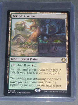 MTG Temple Garden - Lorwyn Eclipsed (ECL) #268 Magic the Gathering - Image 1