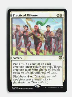 Practiced Offense 25 Secrets of Strixhaven MTG NM - Image 1