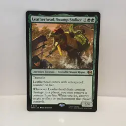Leatherhead, Swamp Stalker #117, MTG Teenage Mutant Ninja Turtles - Image 1