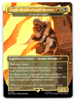 Altair, Brotherhood Mentor - Kelsien, the Plague (Rainbow Foil - Secret Lair MTG - Image 1