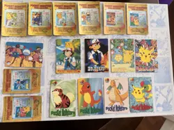 Vintage Pokemon Vending Prisms And Stickers Late 90’s/early 2000’s ( 17 Cards ) - Image 2