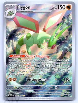 Flygon 101/094 Pokemon Phantasmal Flames Illustration Rare - Image 1