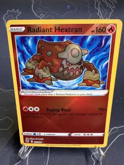 Radiant Heatran - 027/189 Astral Radiance SHINY Pokemon - NM/MINT - Image 1