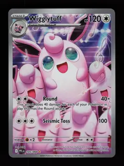 Wigglytuff 105/094 Holo Illustration Rare Phantasmal Flames Pokemon Cards - Image 1
