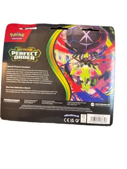 Pokemon TCG 3-Pack Blister (Chikorita) Perfect Order New Sealed - Image 3