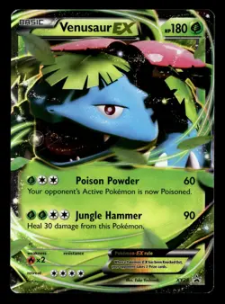 Venusaur EX XY28 Promo Holo XY Promo Pokemon Card - 3 - Image 2