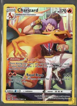 Charizard TG03/TG30 Holo Lost Origin Trainer Gallery Pokemon NM - Image 1