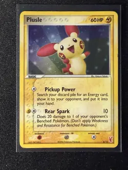 Pokemon TCG POP Series 3 Minun 6/12 & Plusle 6/12 Holo Promo 2-Card Lot - Image 4